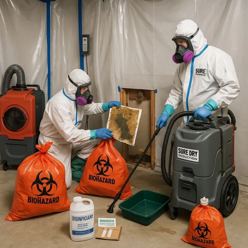 Contaminated Water Handling Protocols process in Linn County, KS