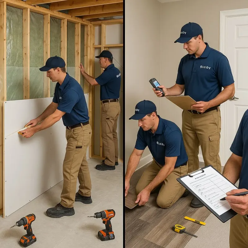 Repairs and Reconstruction process in Linn County, KS